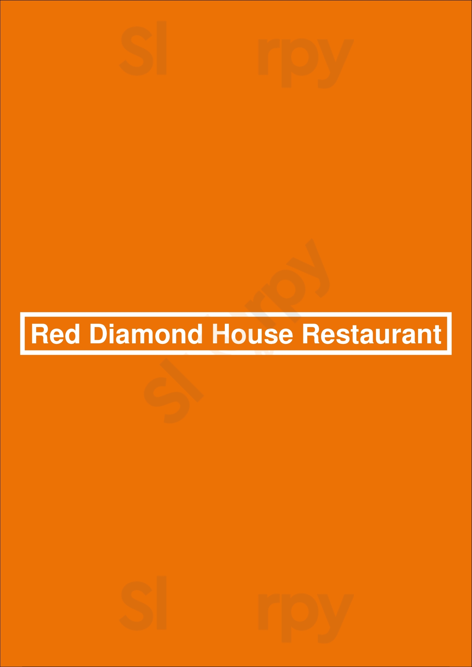 Red Diamond House Restaurant Edmonton Menu - 1