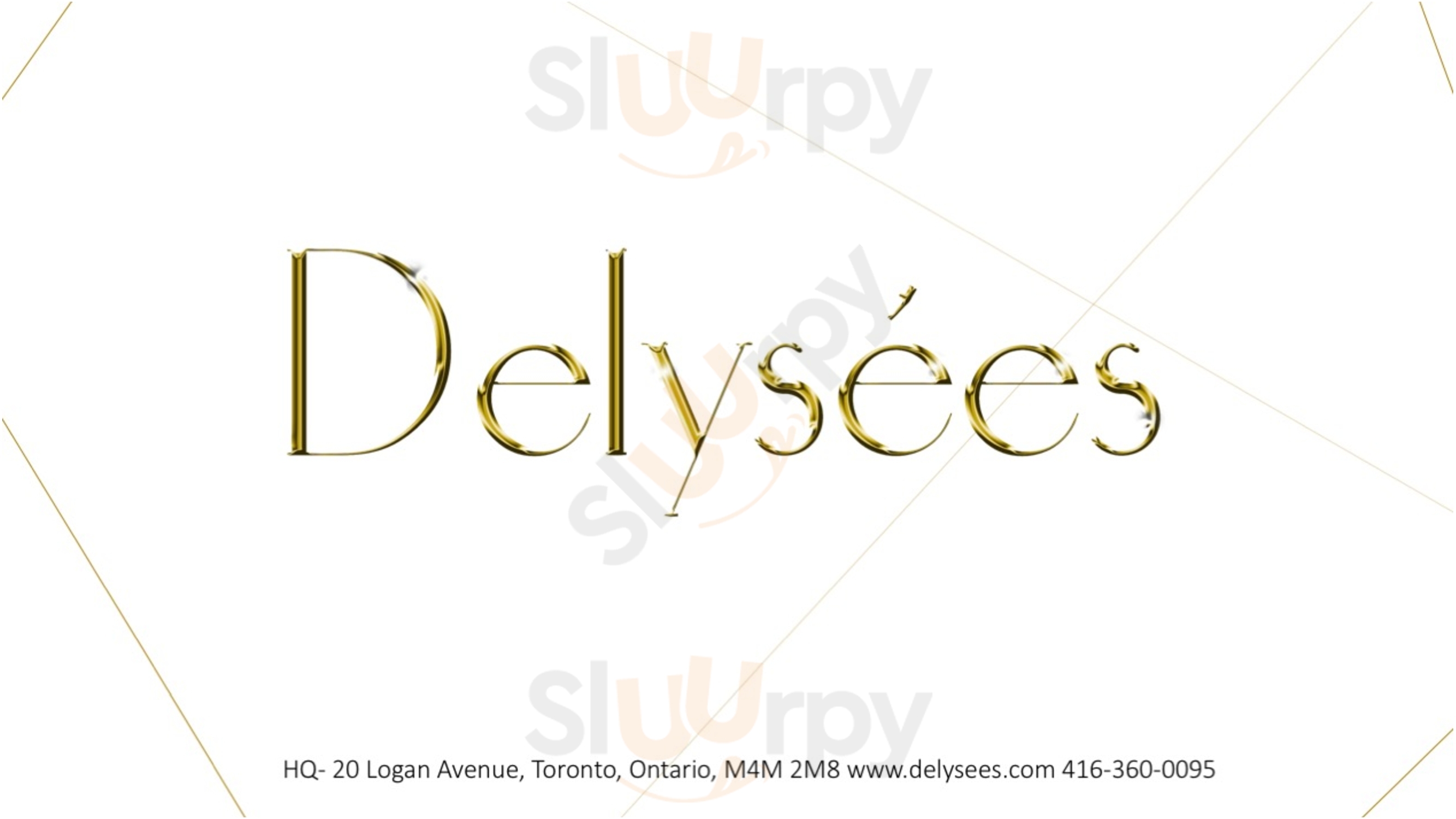 Delysees Toronto Menu - 1