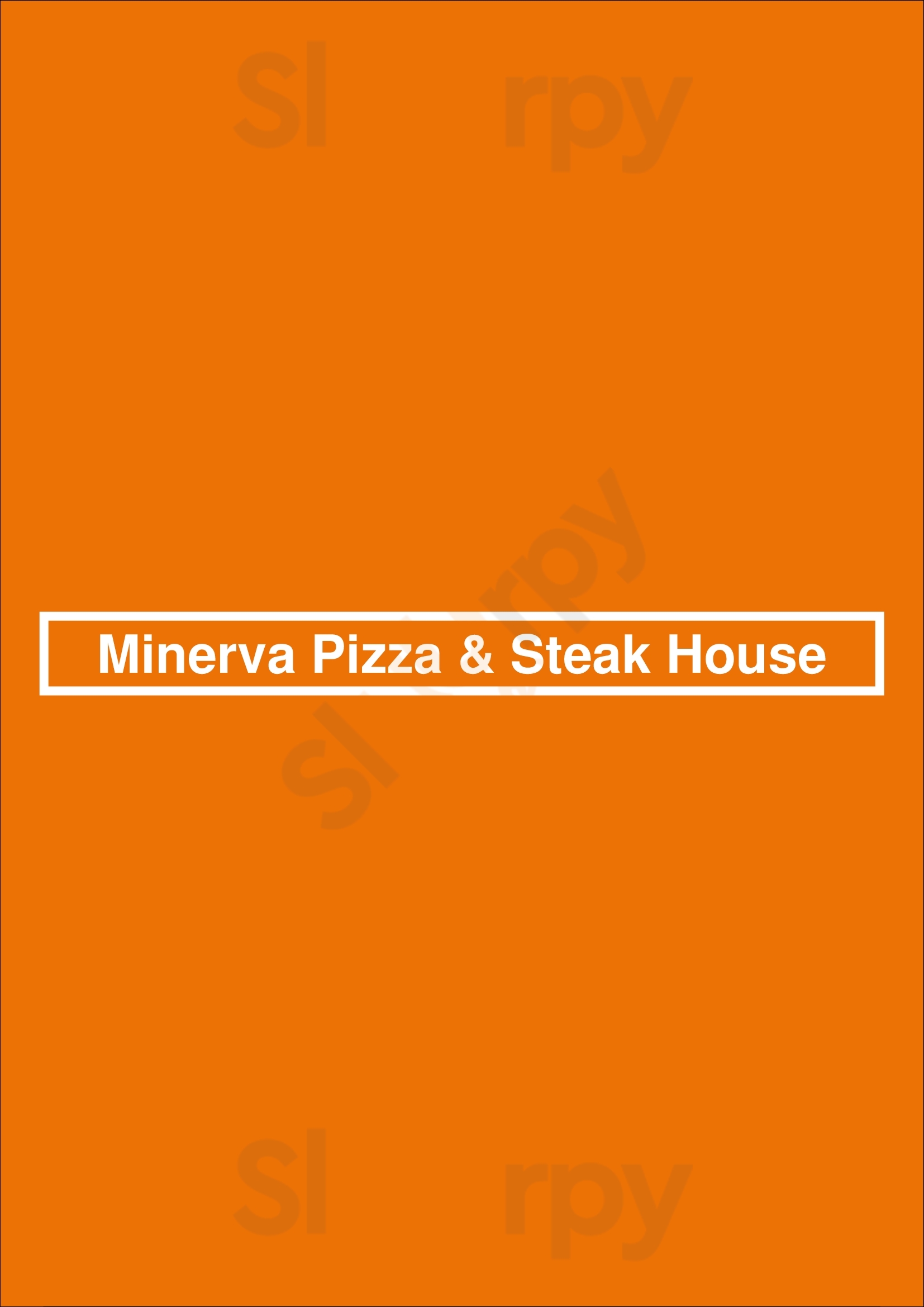 Minerva Pizza & Steak House Vancouver Menu - 1
