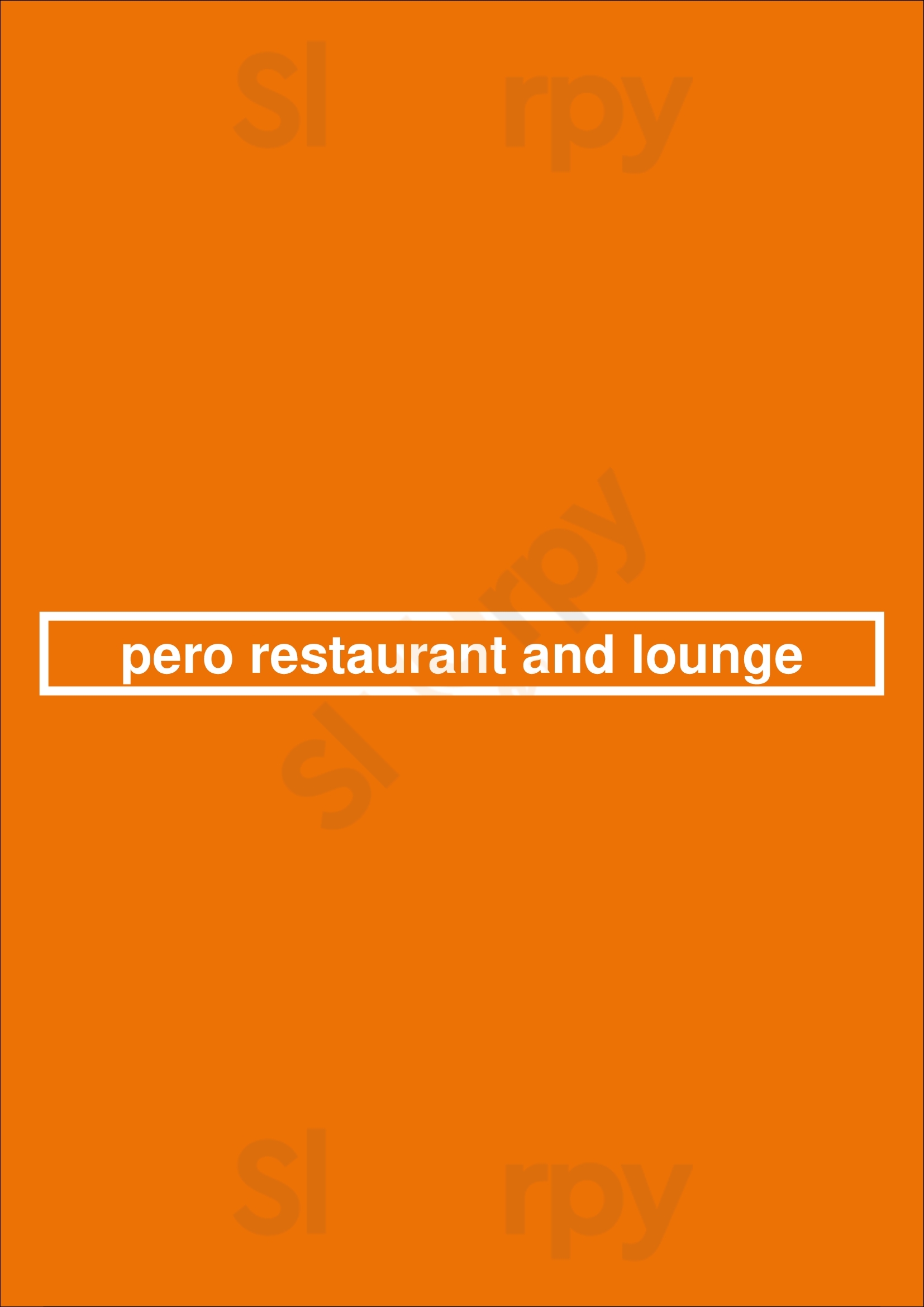 Selam Restaurant & Lounge Toronto Menu - 1