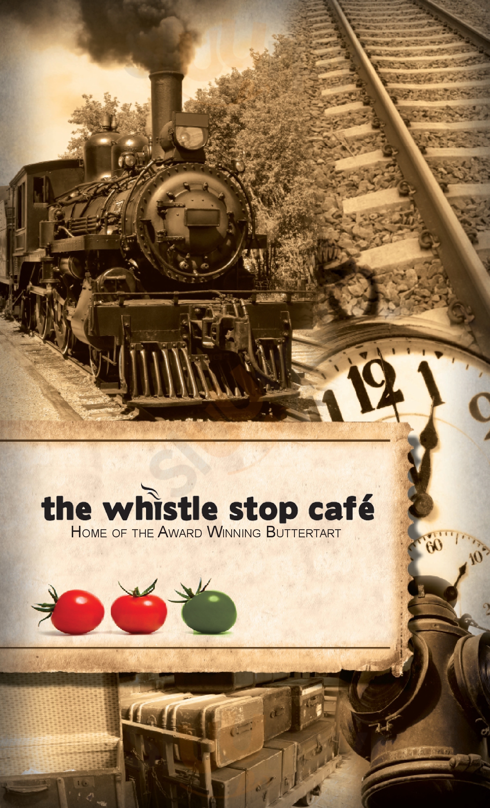 The Whistle Stop Cafe Peterborough Menu - 1