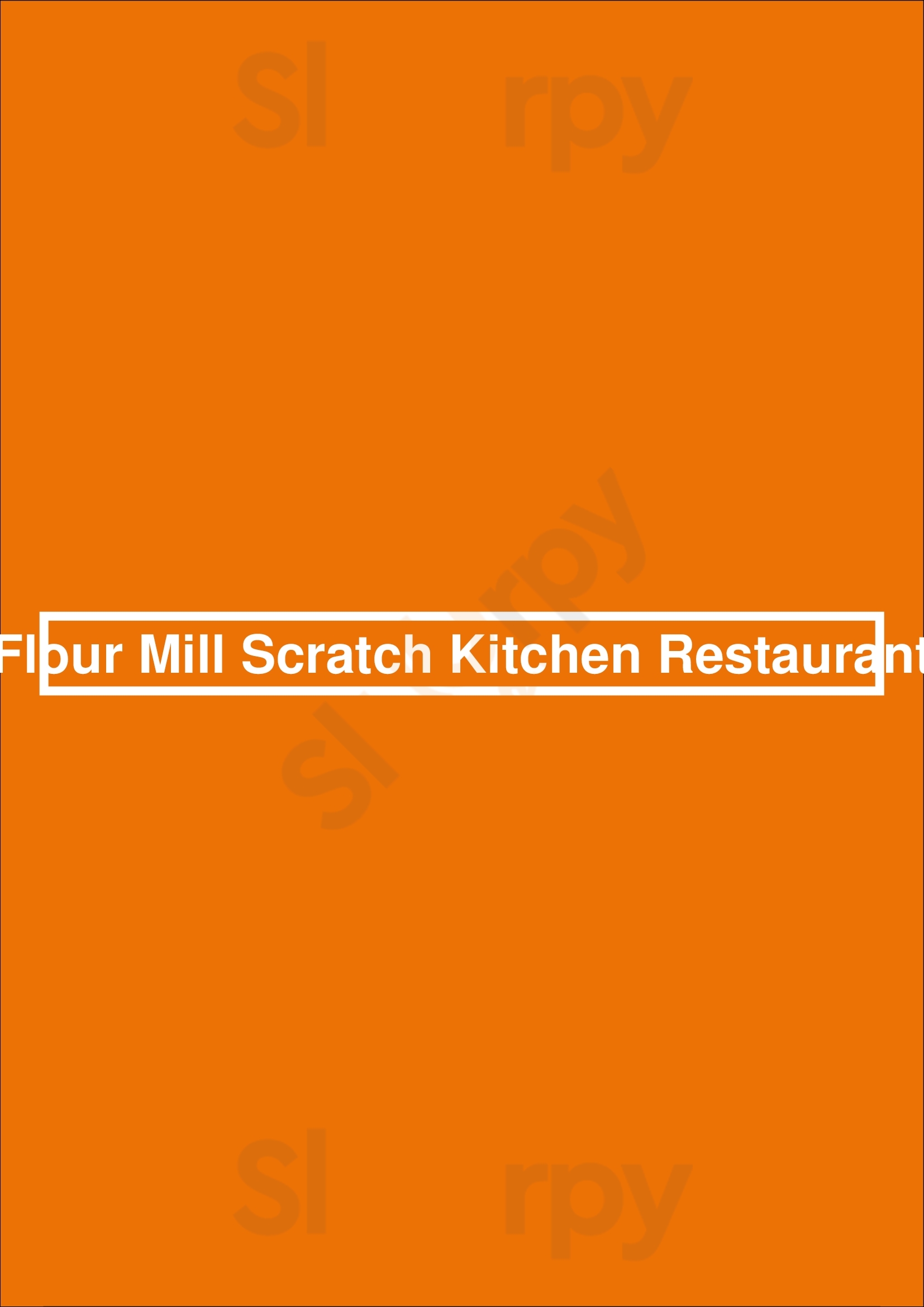 Flour Mill Scratch Kitchen Restaurant Niagara Falls Menu - 1