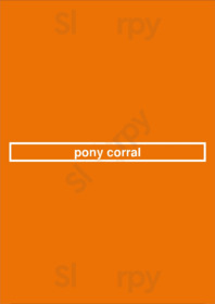 Pony Corral