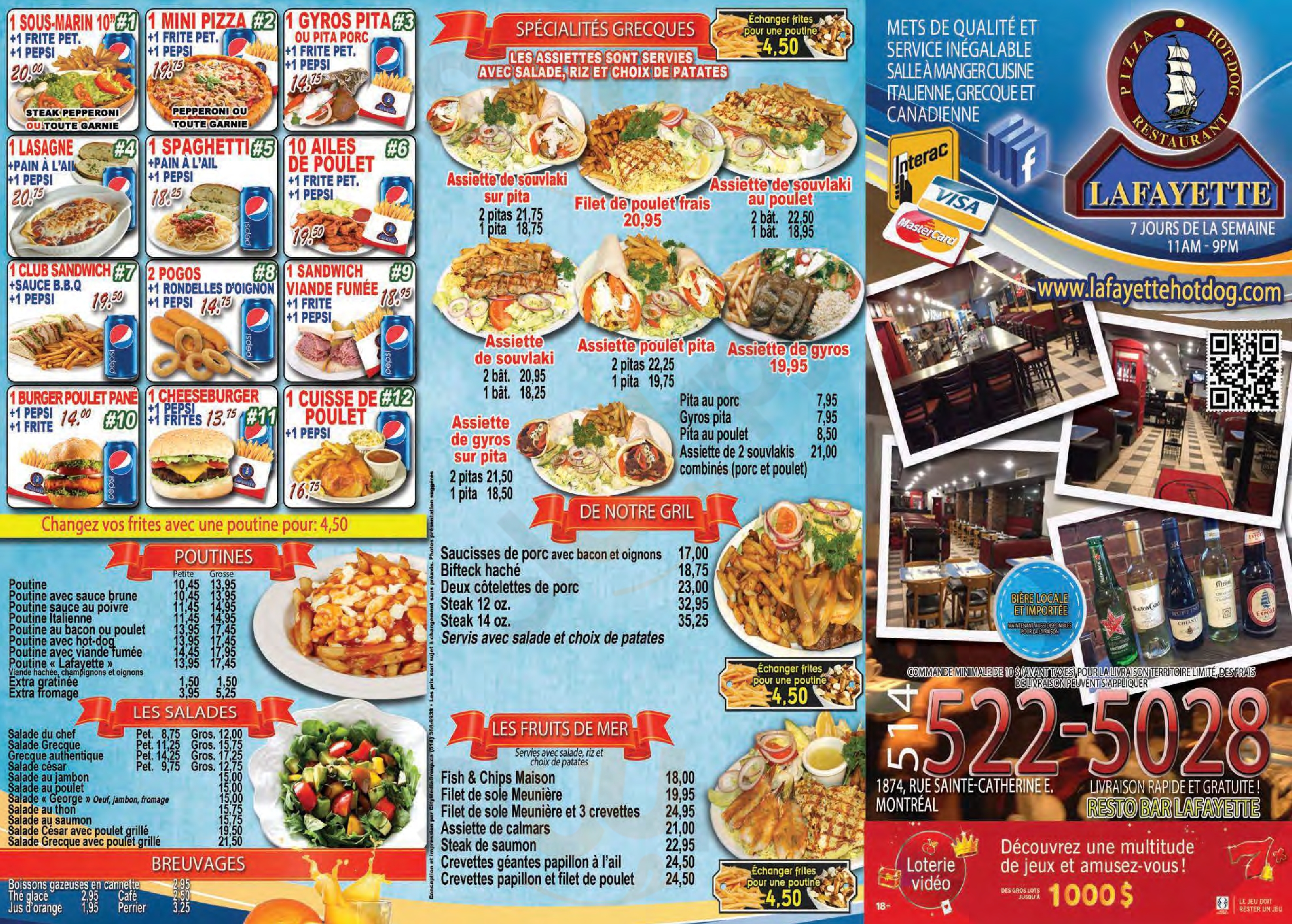 Main Menu - Lafayette Hot Dog