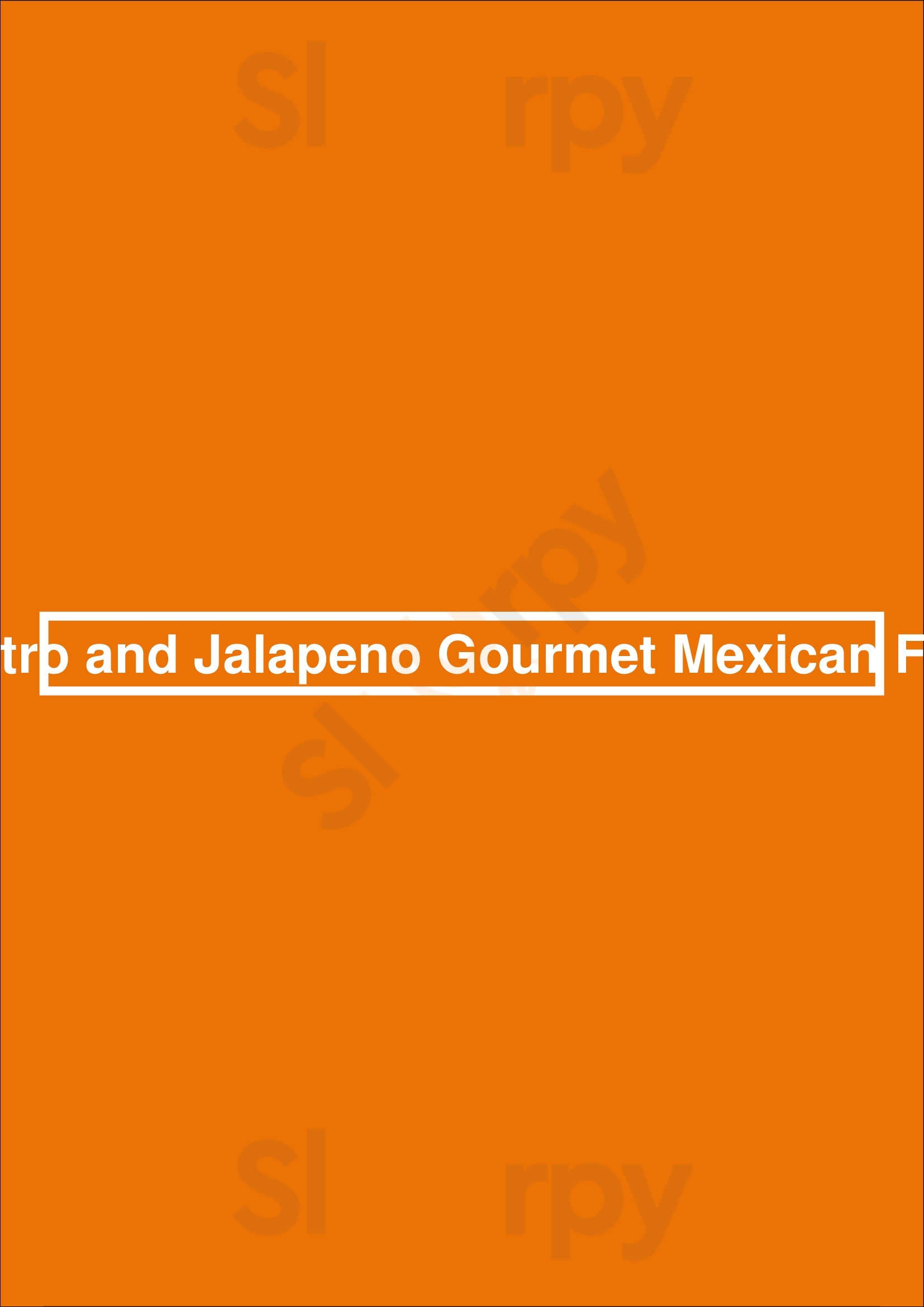 Cilantro And Jalapeno Gourmet Mexican Foods North Vancouver Menu - 1