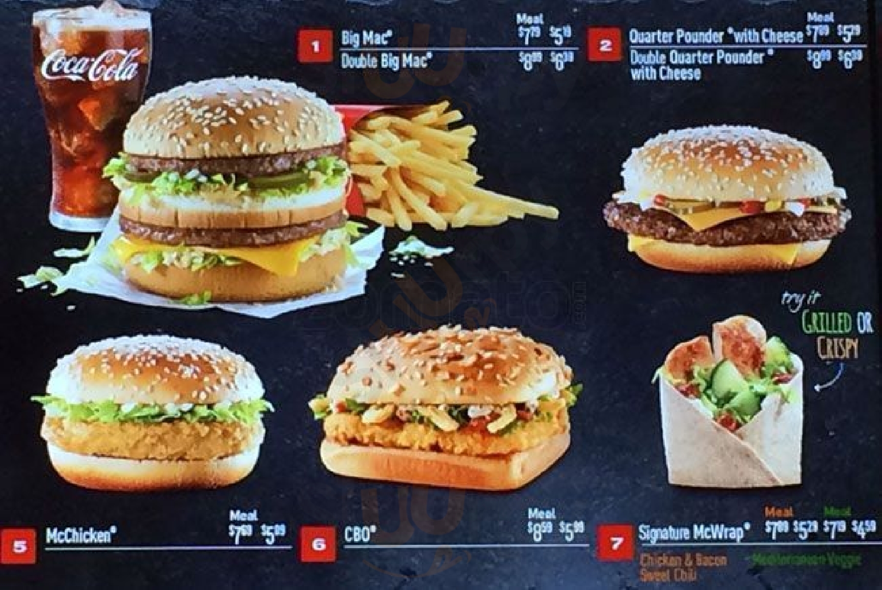 Mcdonald's Richmond Hill Menu - 1