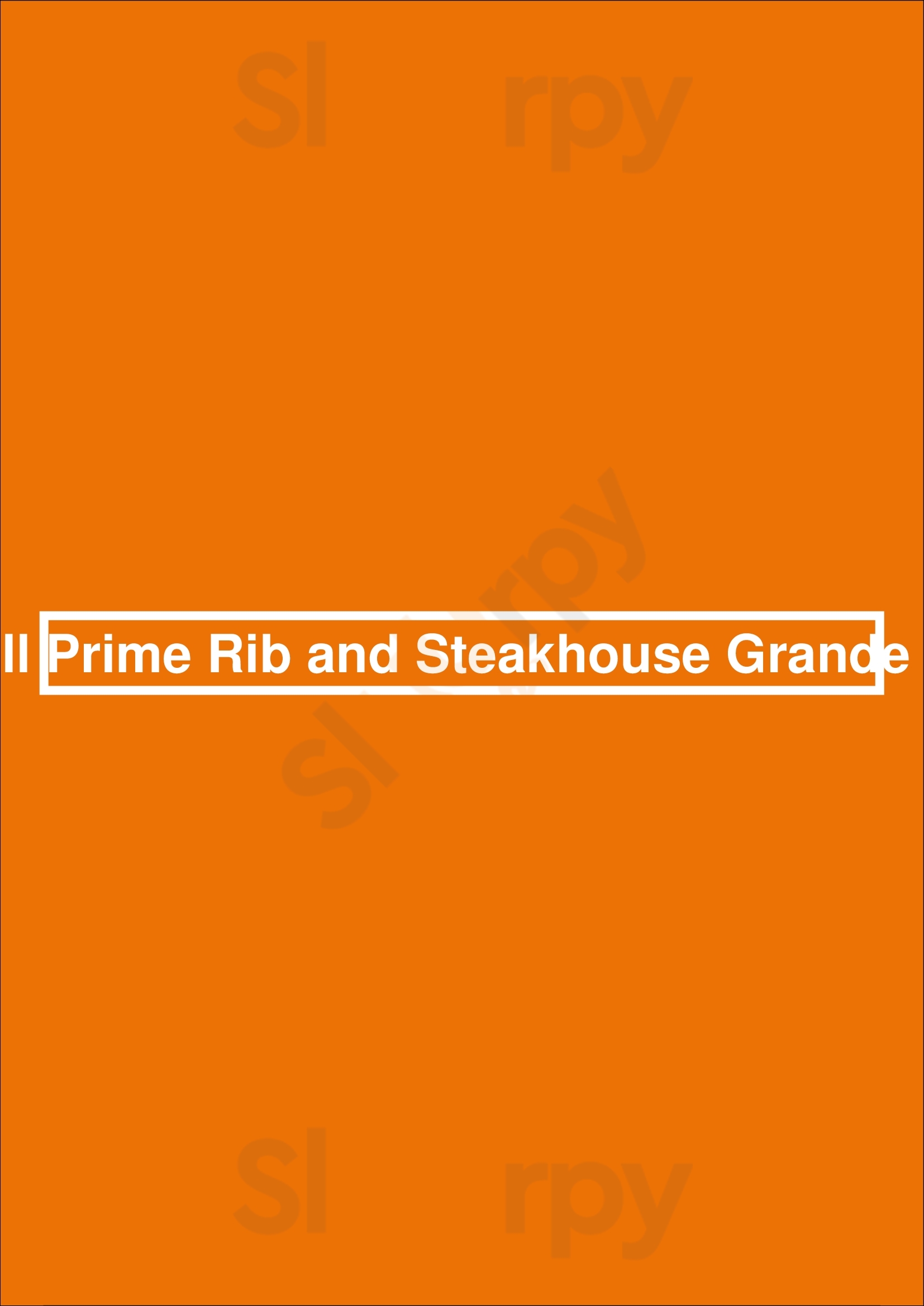 Sawmill Prime Rib And Steakhouse Grande Prairie Grande Prairie Menu - 1