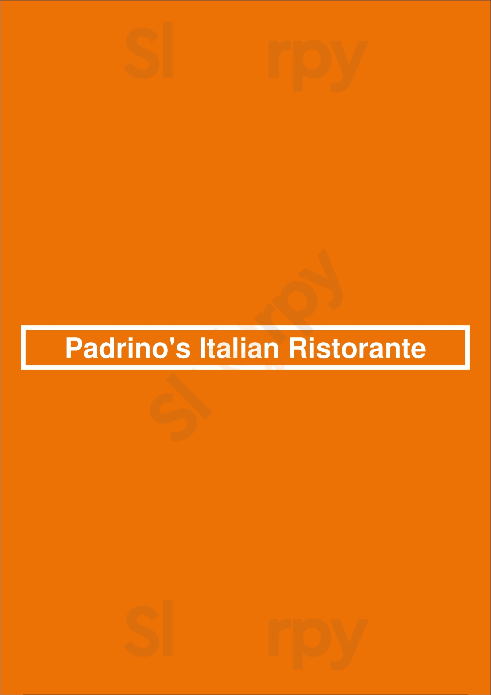 Padrino's Italian Ristorante Grande Prairie Menu - 1