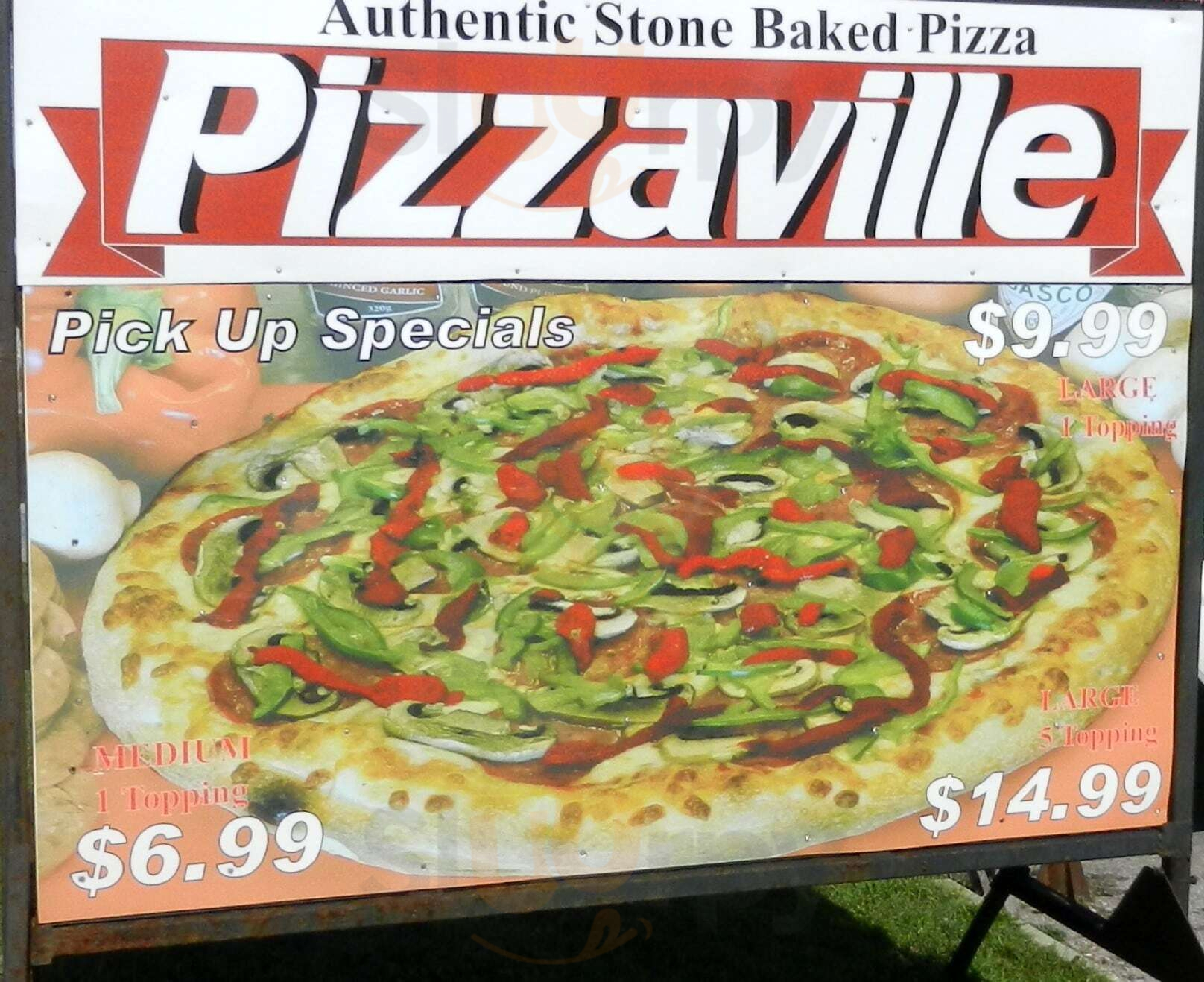 Pizzaville Barrie Menu - 1