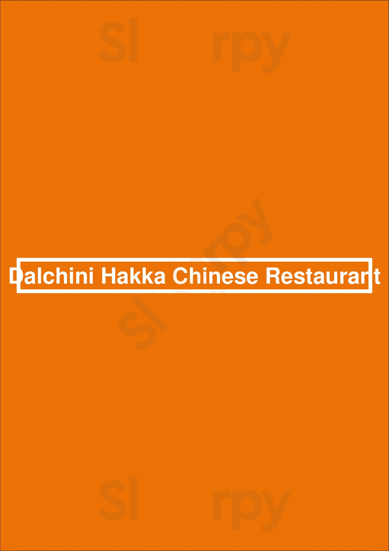 Dalchini Hakka Chinese Restaurant Brampton Menu - 1