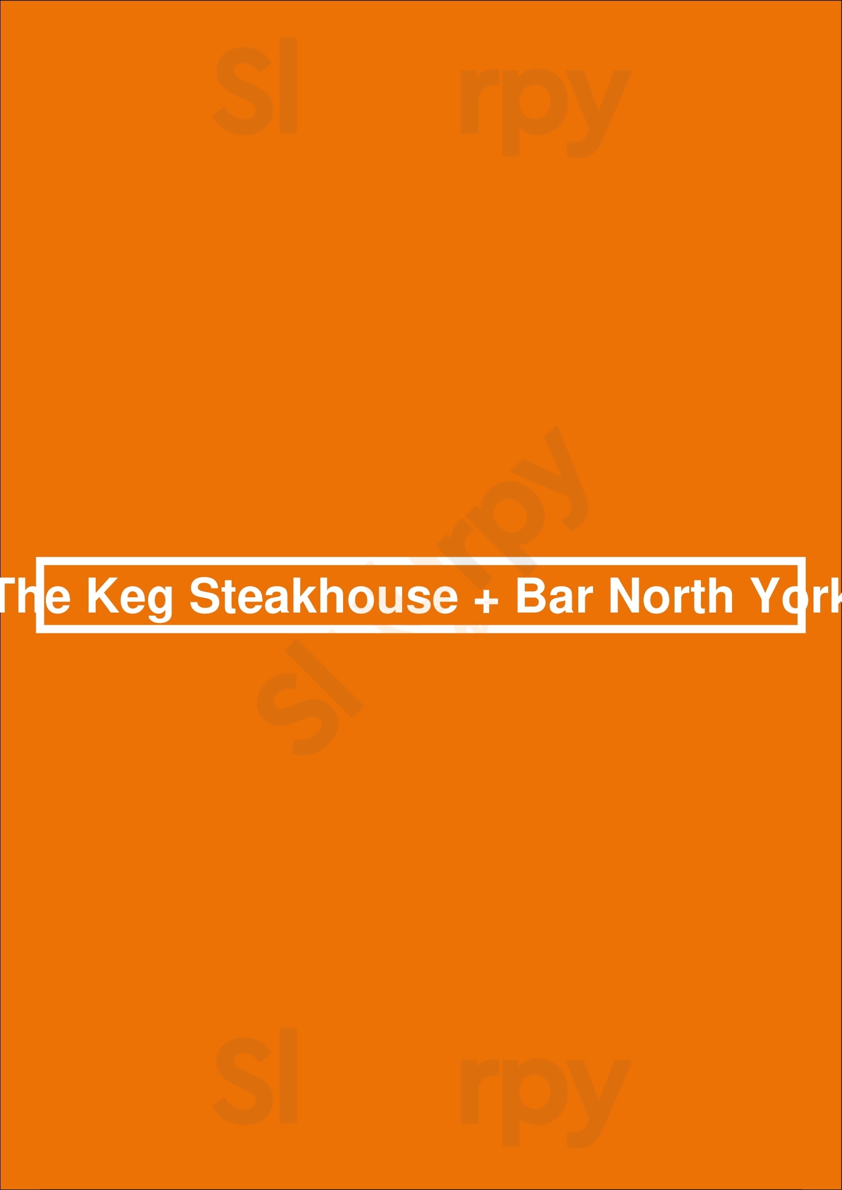 The Keg Steakhouse + Bar - North York Toronto Menu - 1
