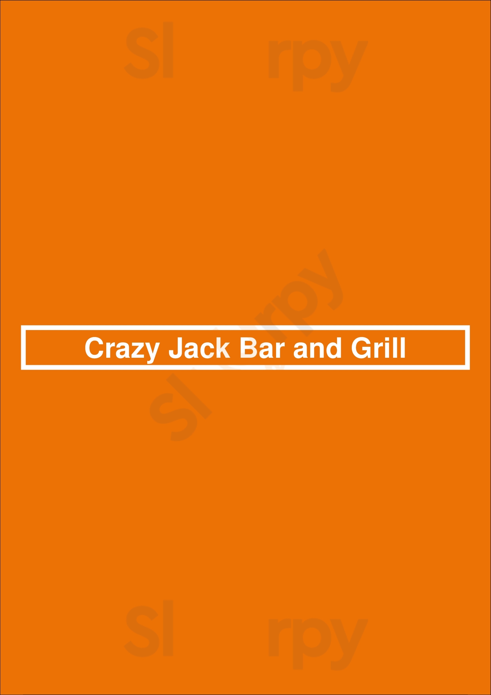 Crazy Jack Bar And Grill Oshawa Menu - 1