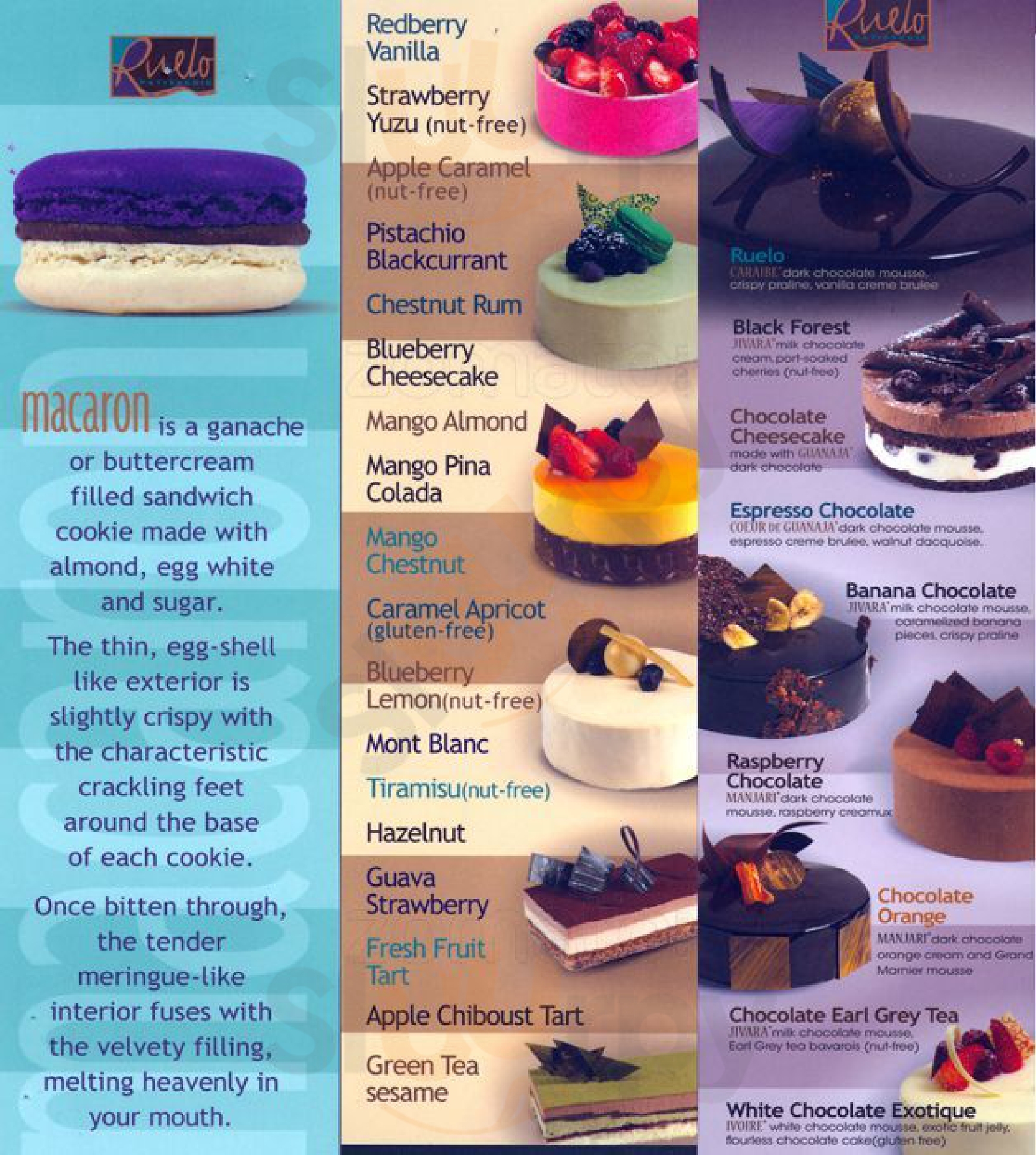 Ruelo Patisserie Richmond Hill Menu - 1