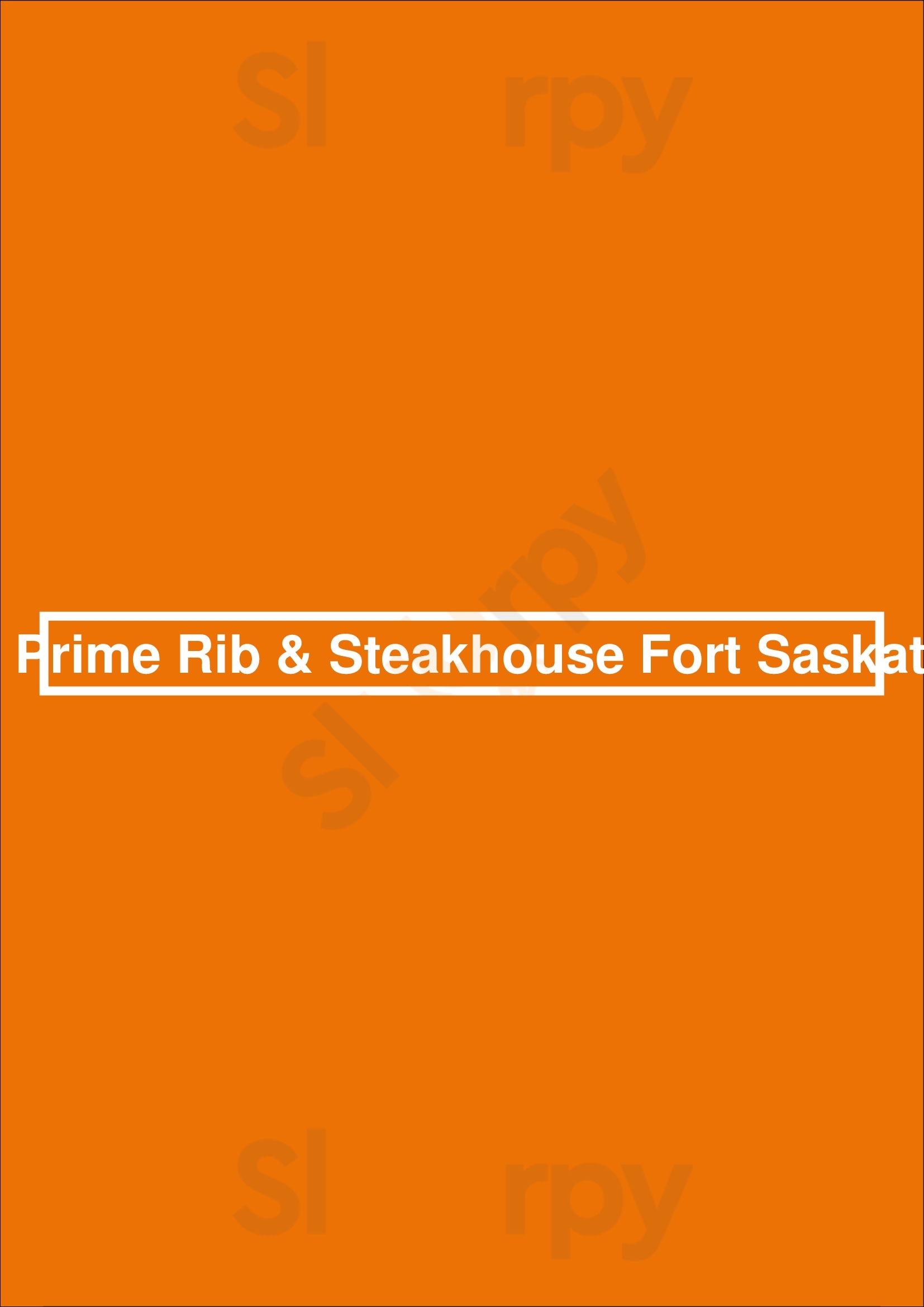 Sawmill Prime Rib & Steakhouse Fort Saskatchewan Fort Saskatchewan Menu - 1