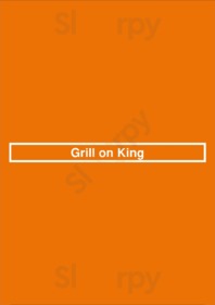 Grill On King menu