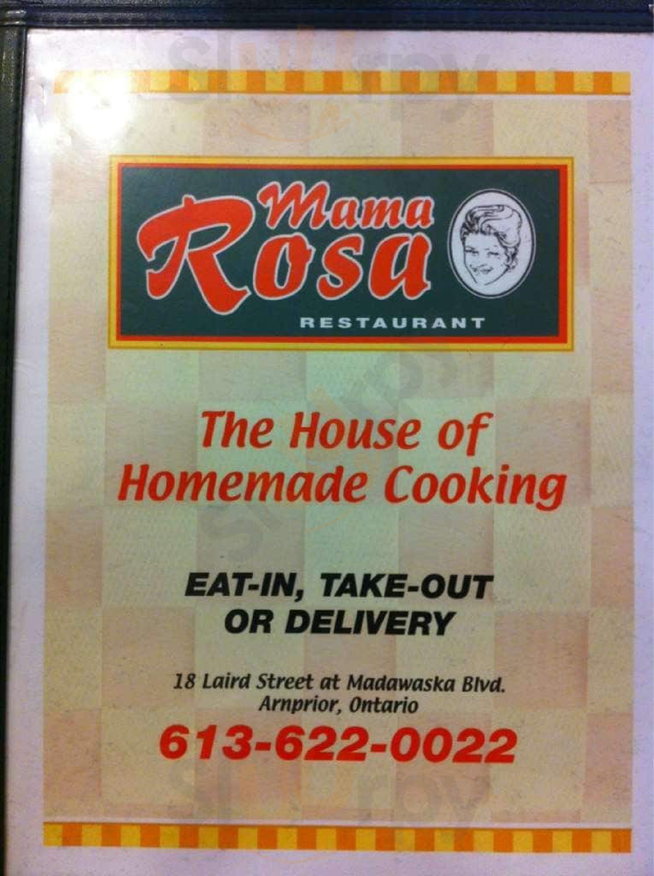 Mama Rosa Arnprior Menu - 1