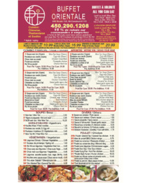 Buffet Oriental