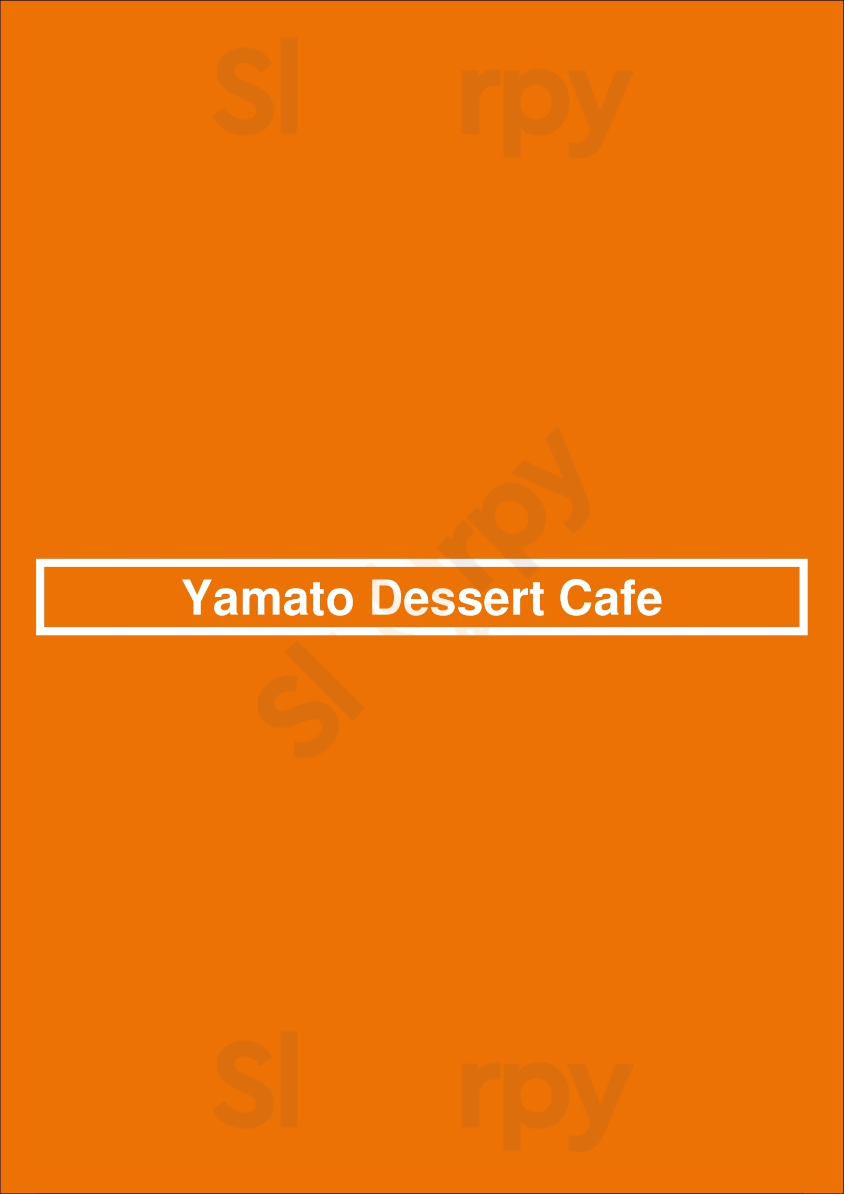 Yamato Bakery Calgary Menu - 1