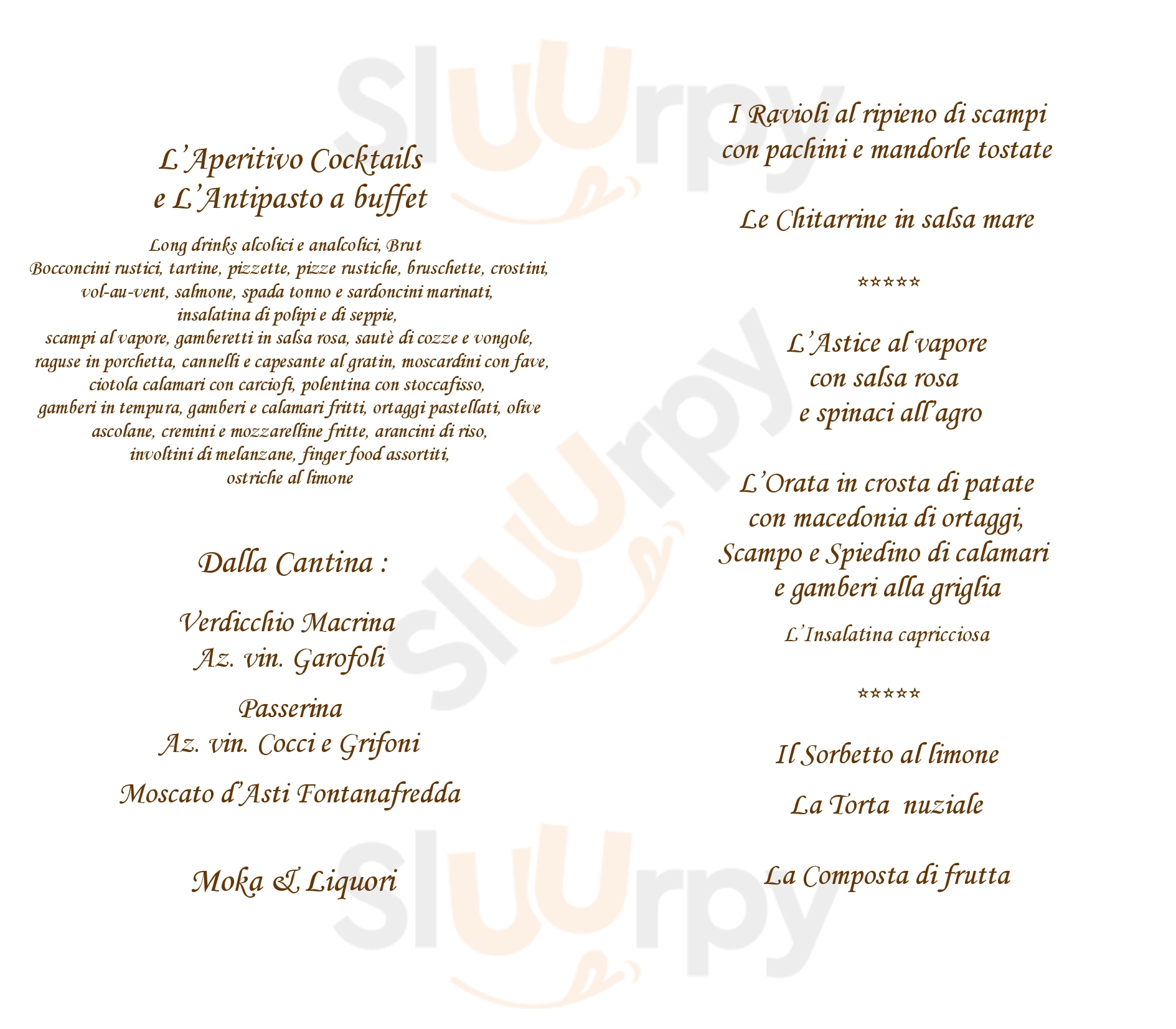 Il Ristorante Merlin Cocai Sirolo Menu - 1