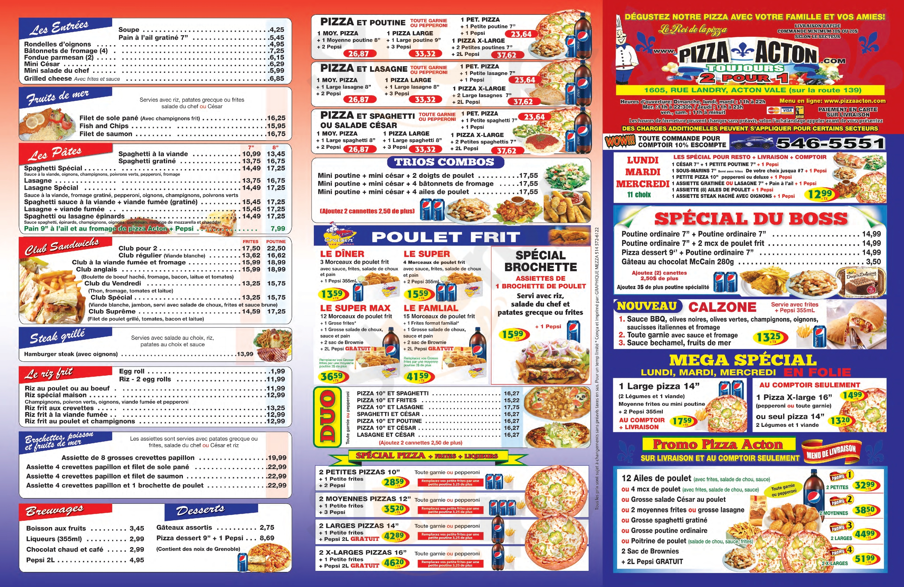 Pizza Acton Acton Vale Menu - 1