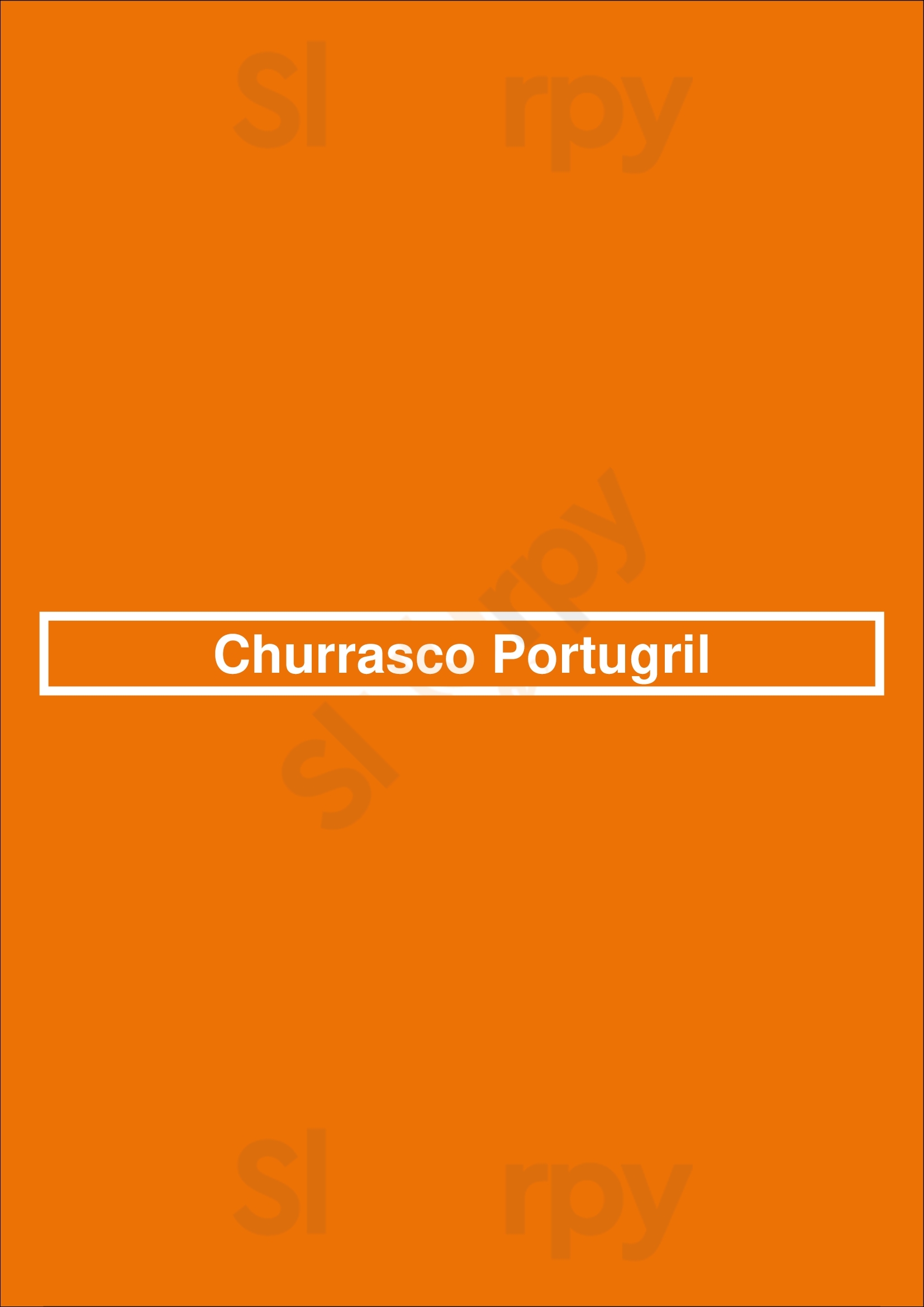 Churrasco Portugril Toronto Menu - 1
