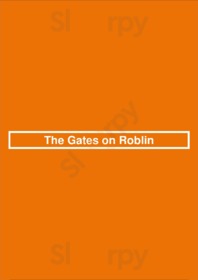 The Gates On Roblin menu