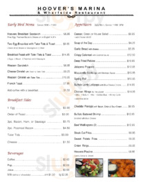 Hoover's Marina & Wharfside Restaurant