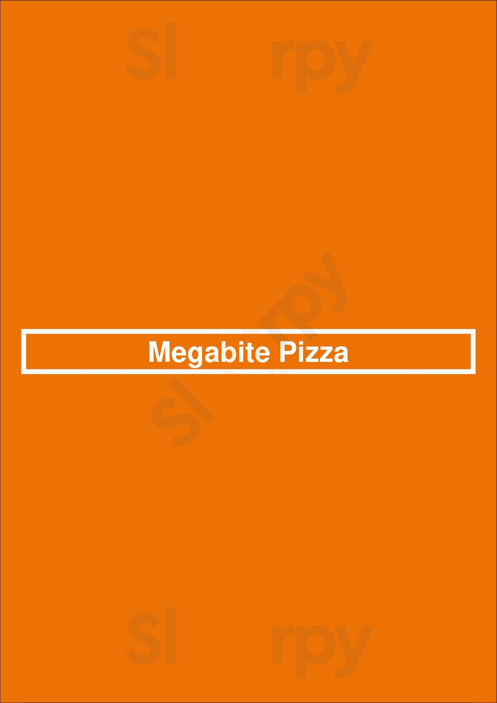Megabite Pizza Vancouver Menu - 1