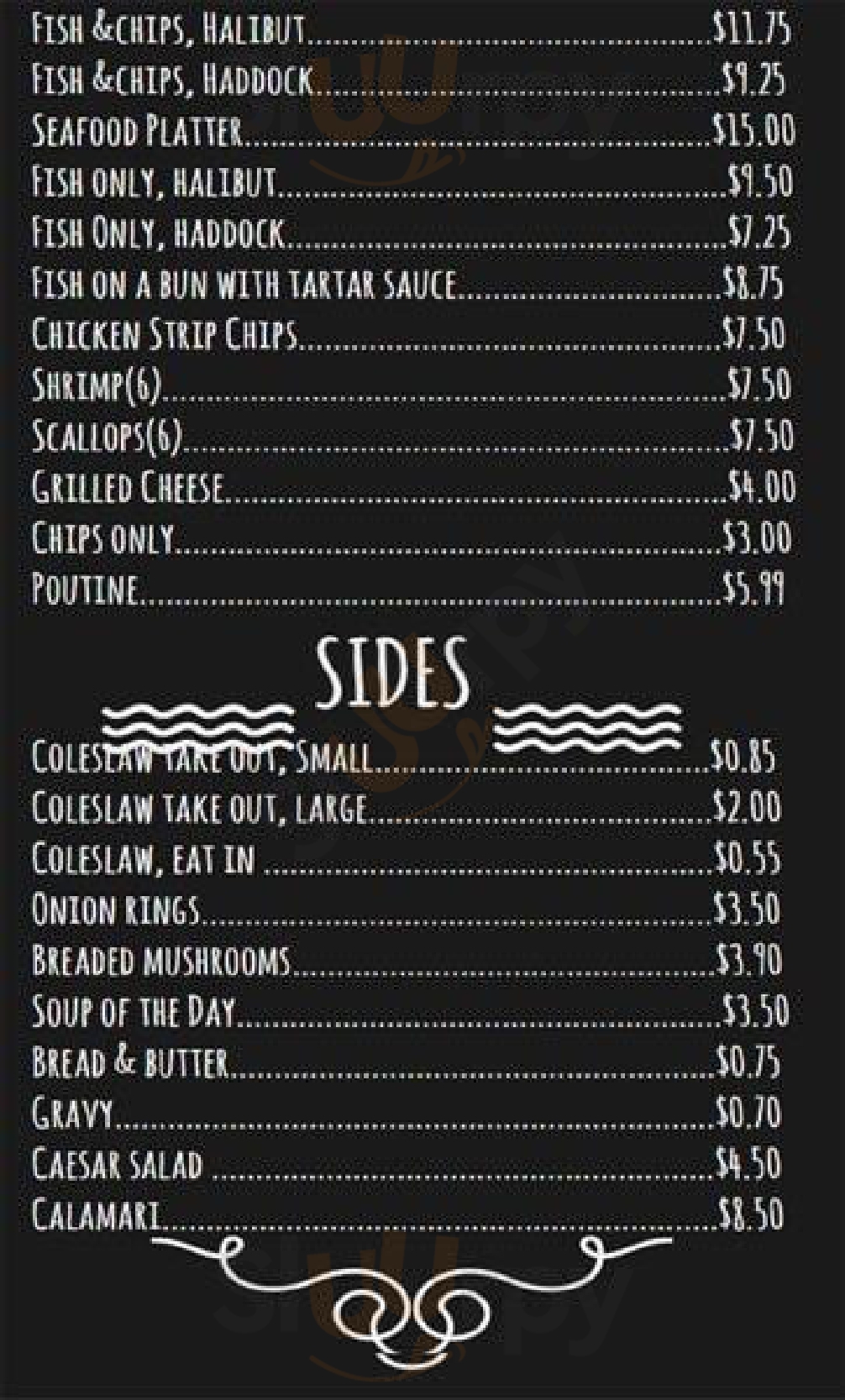 Viking Fish & Chips Toronto Menu - 1