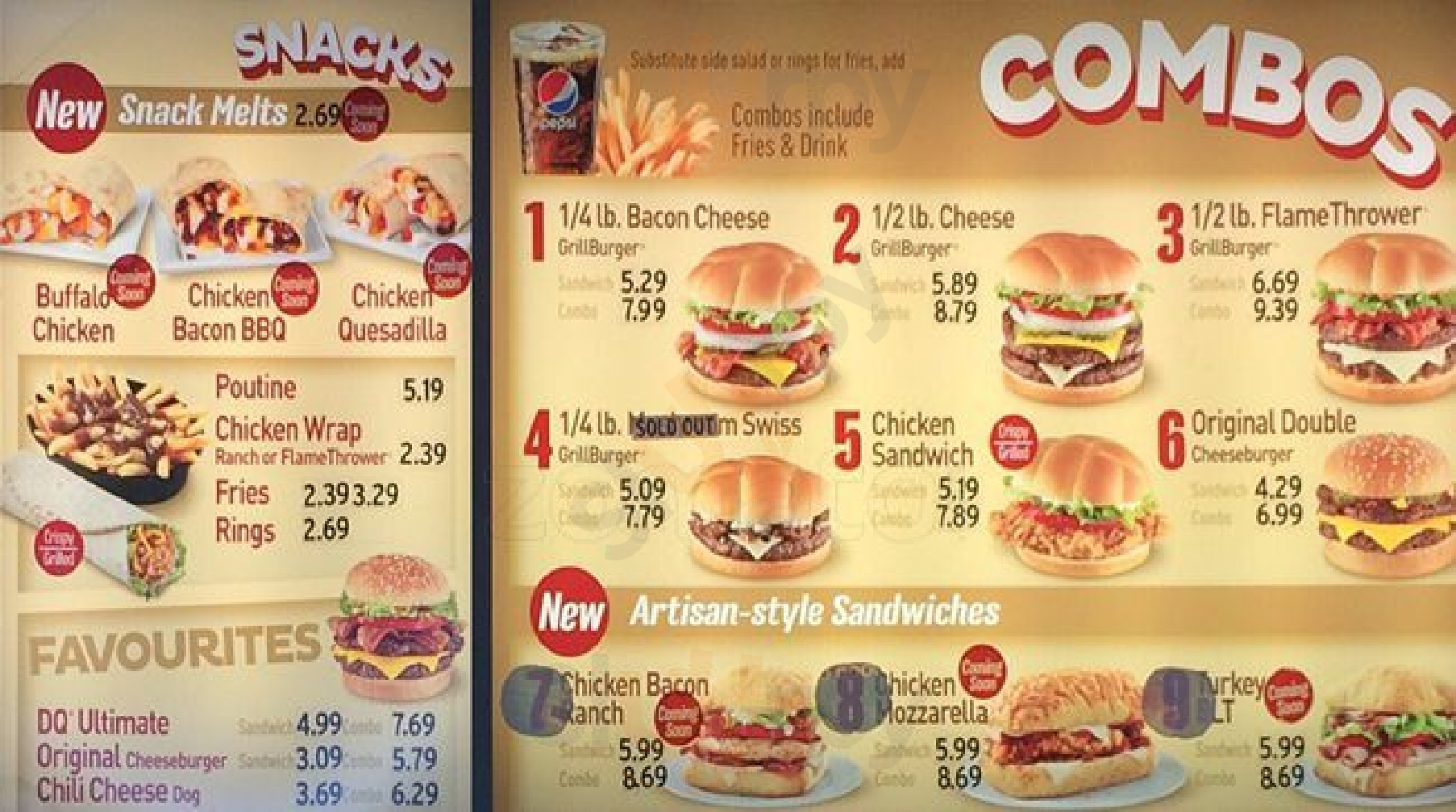 Dairy Queen (treat) Toronto Menu - 1