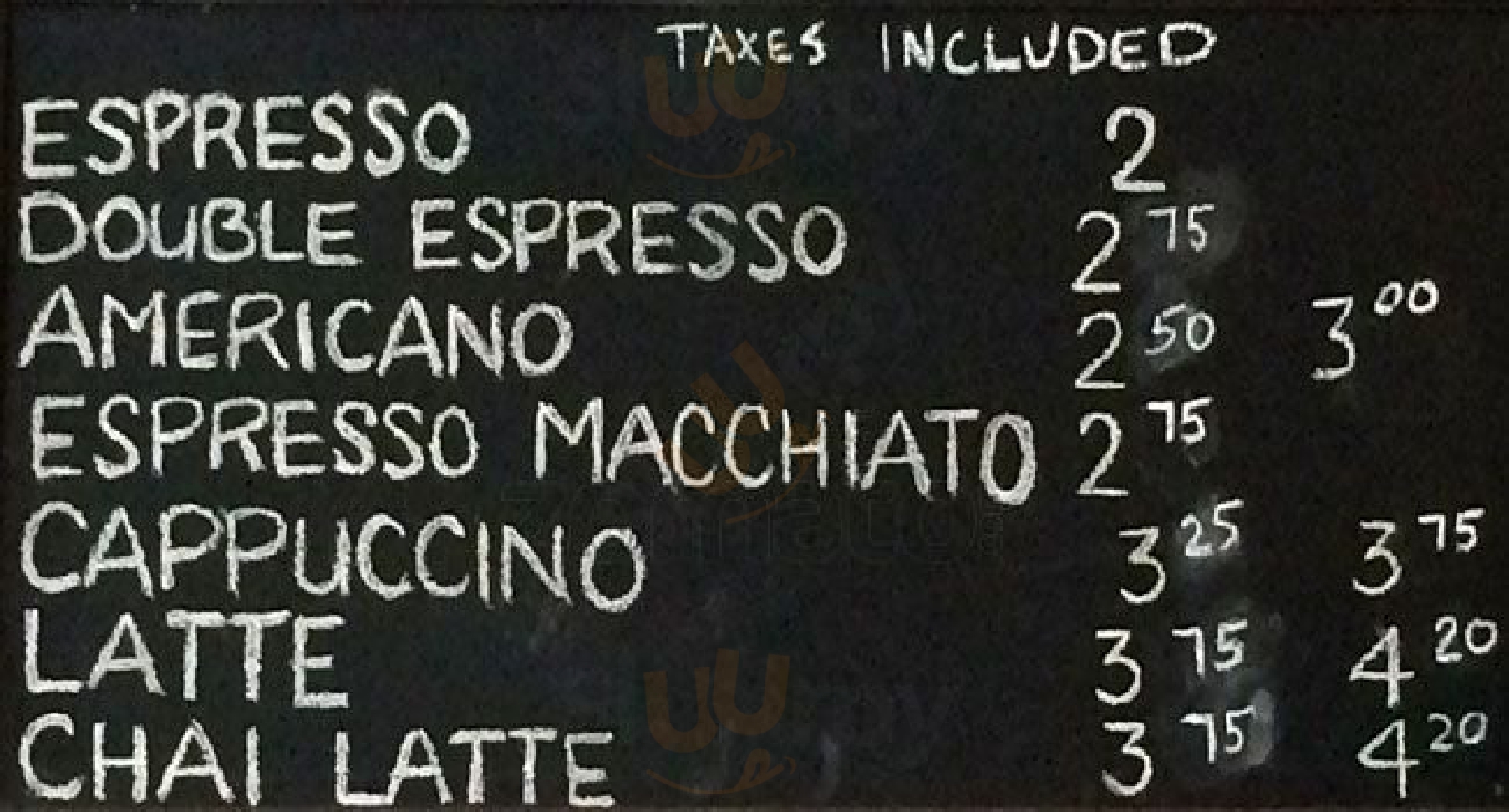 Si Espresso & Pasticceria Bar Toronto Menu - 1