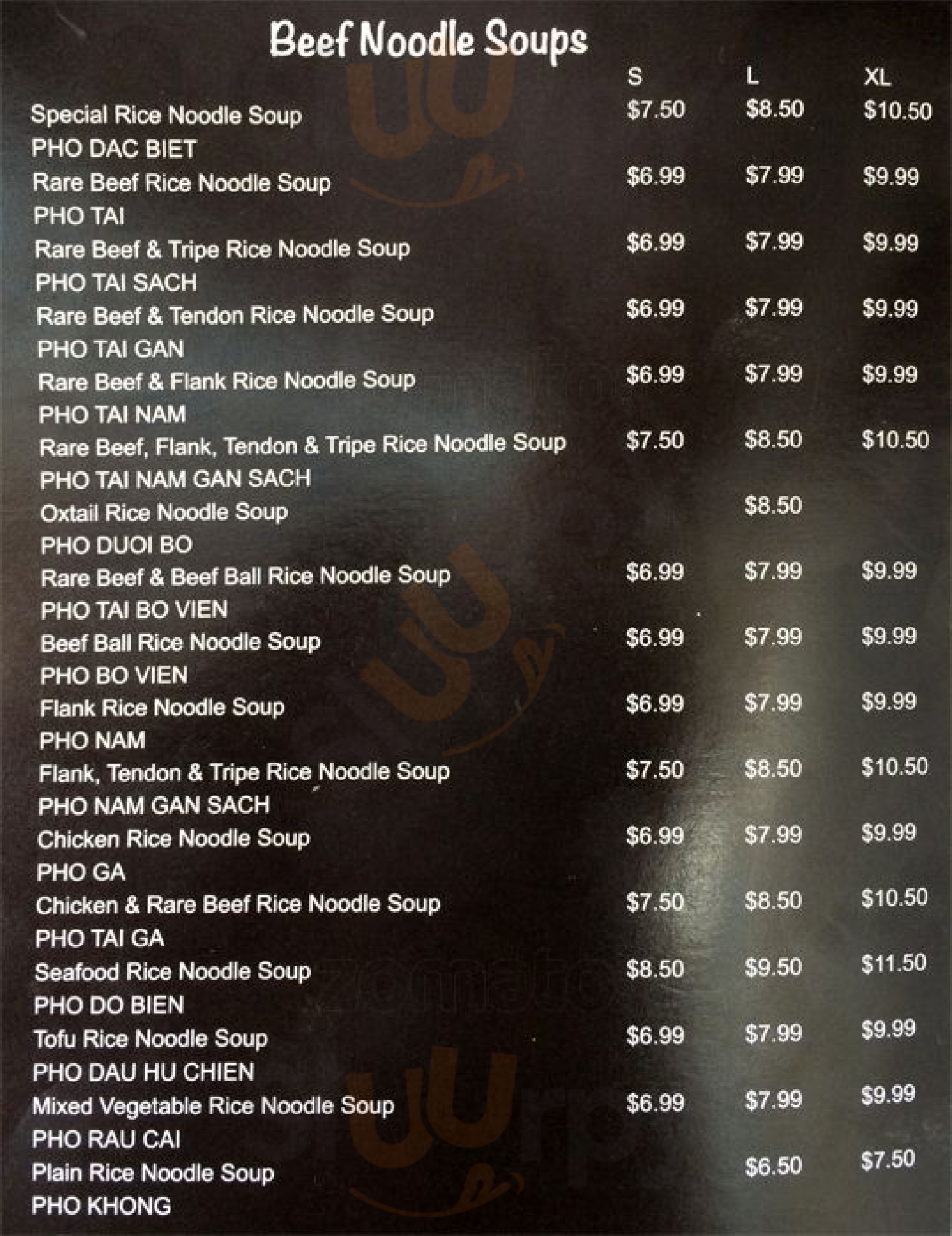 Pho Asia 21 Toronto Menu - 1