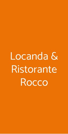 Locanda Rocco, Sirolo