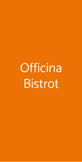 Officina Cucina & Laboratorio