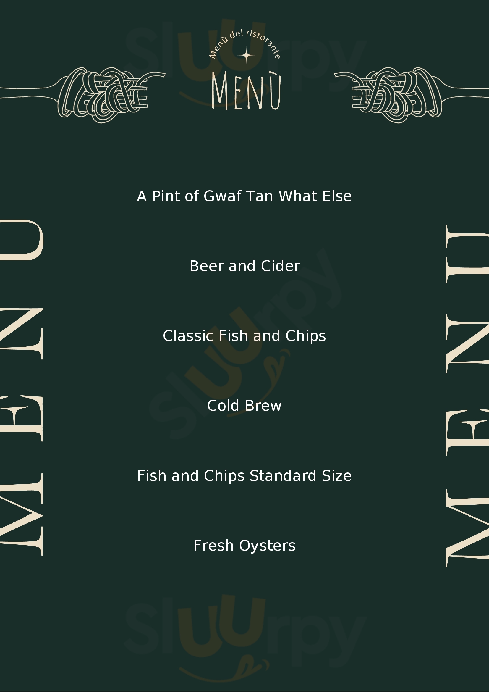 The Front Falmouth Menu - 1