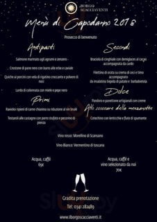 Menu capodanno 2018 2019