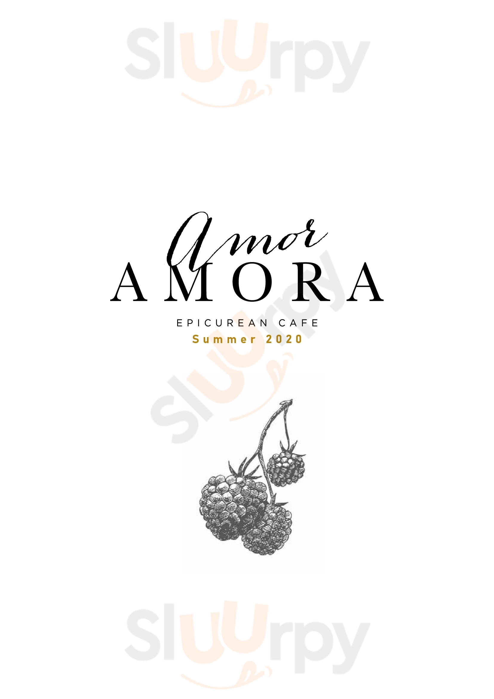 Amor Amora Guildford Menu - 1