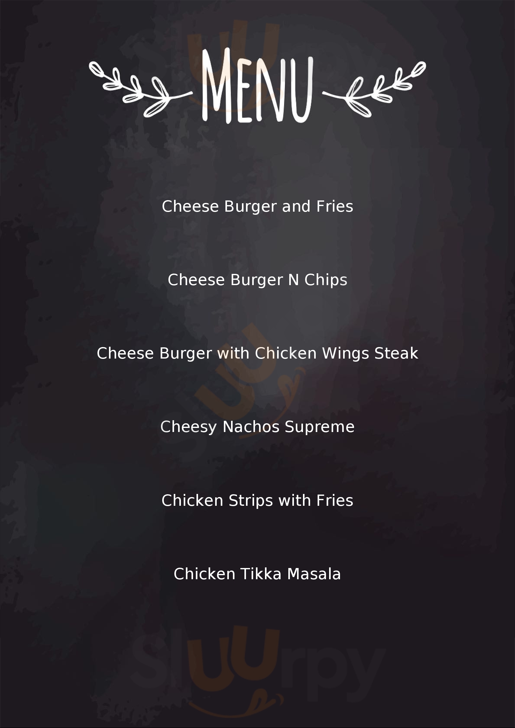 The Titan, Hungry Horse Clydebank Menu - 1