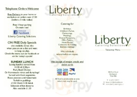 Liberty Catering Solutions menu