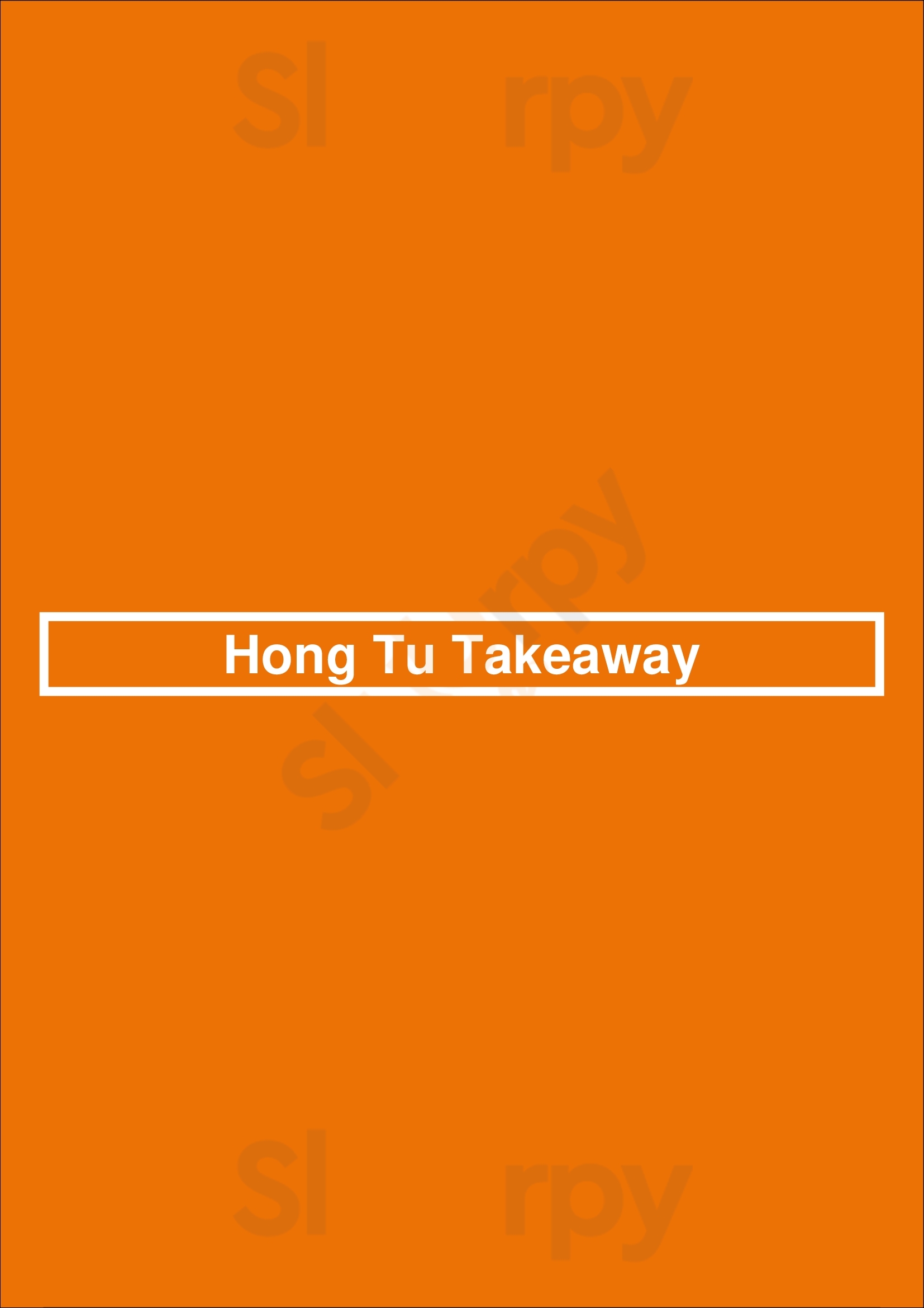 Hong Tu Takeaway Darlington Menu - 1