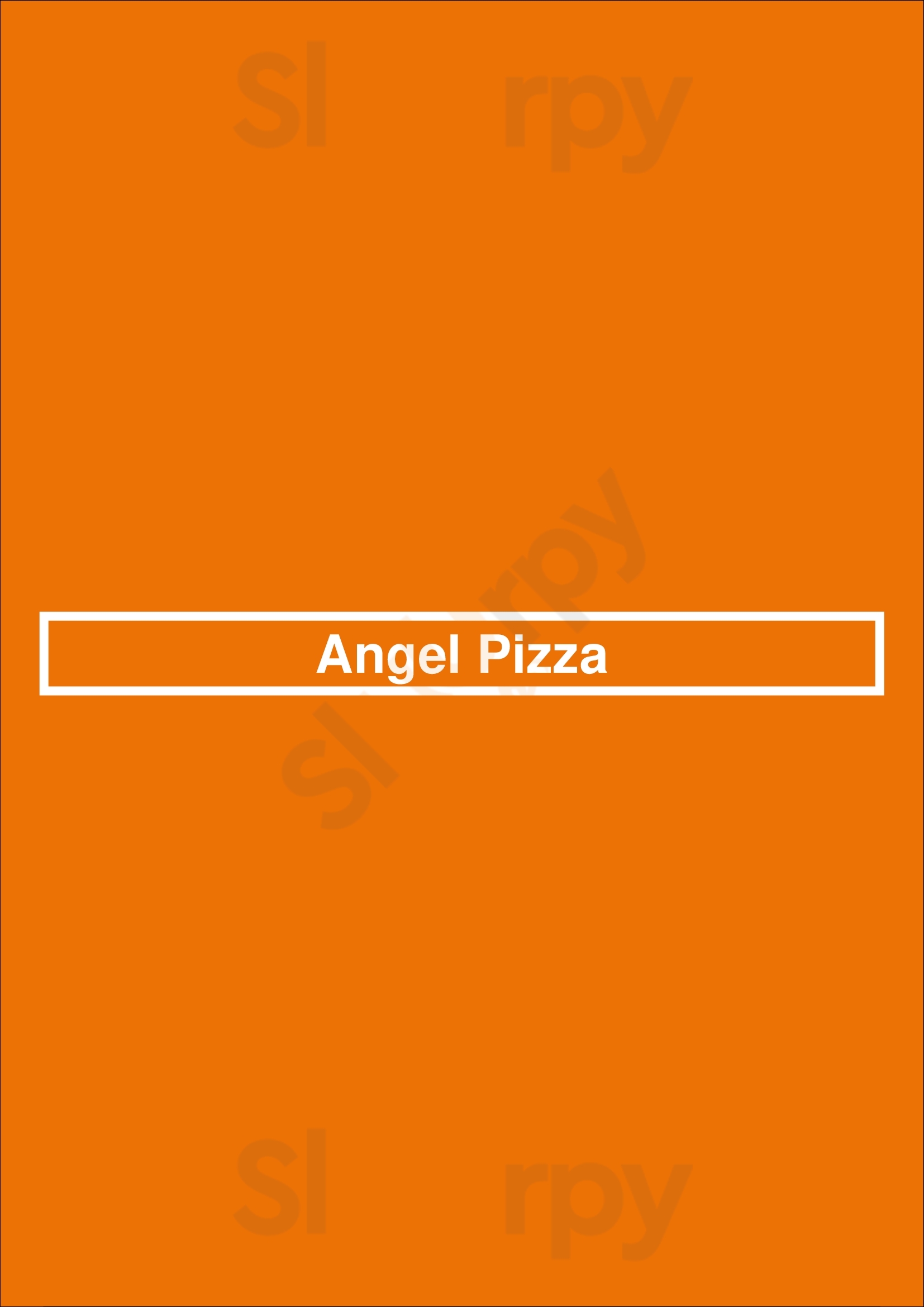 Angel Pizza Gateshead Menu - 1