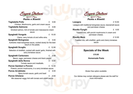 Sapori Italiani, Newry