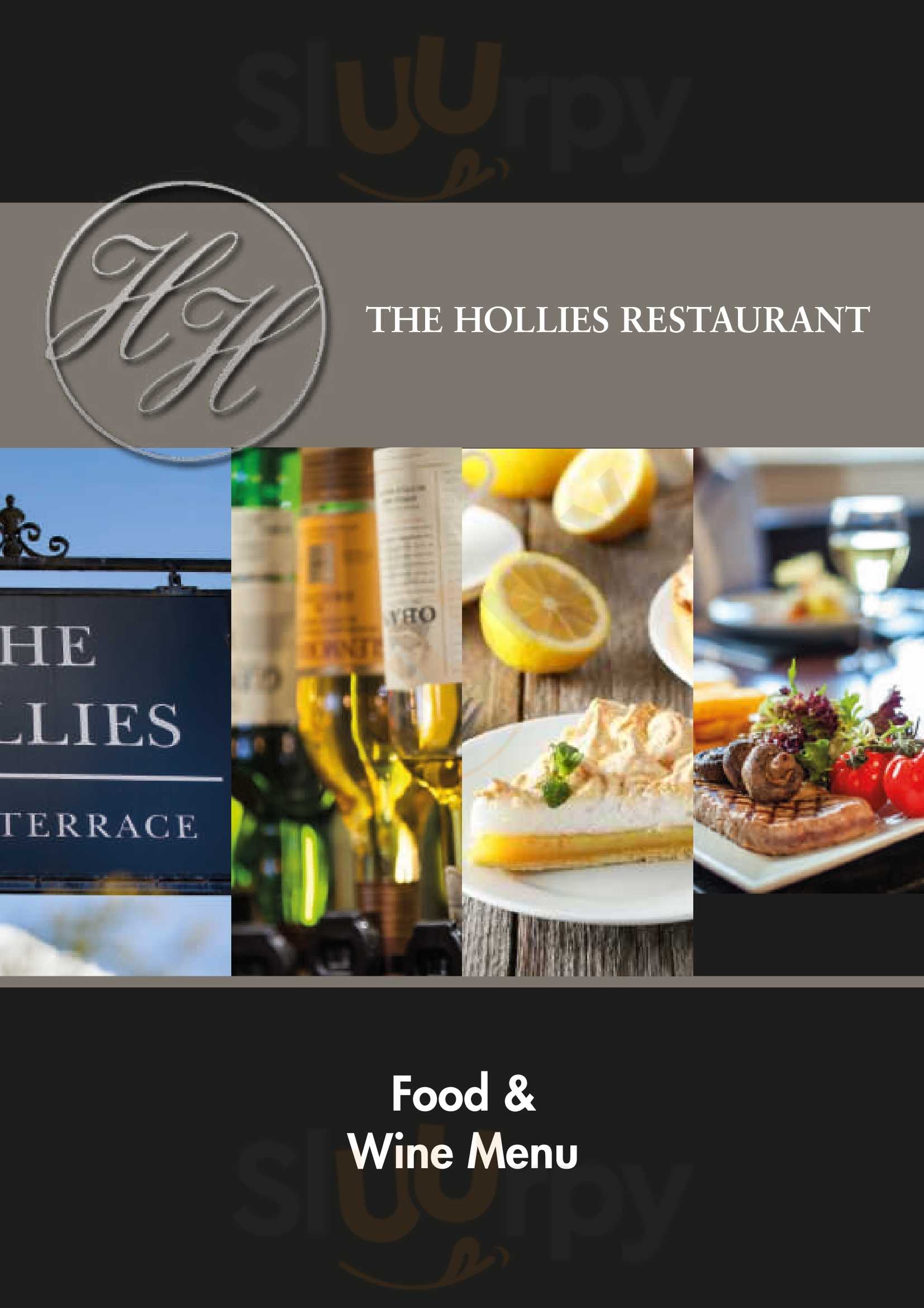 The Hollies Restaurant Martock Menu - 1