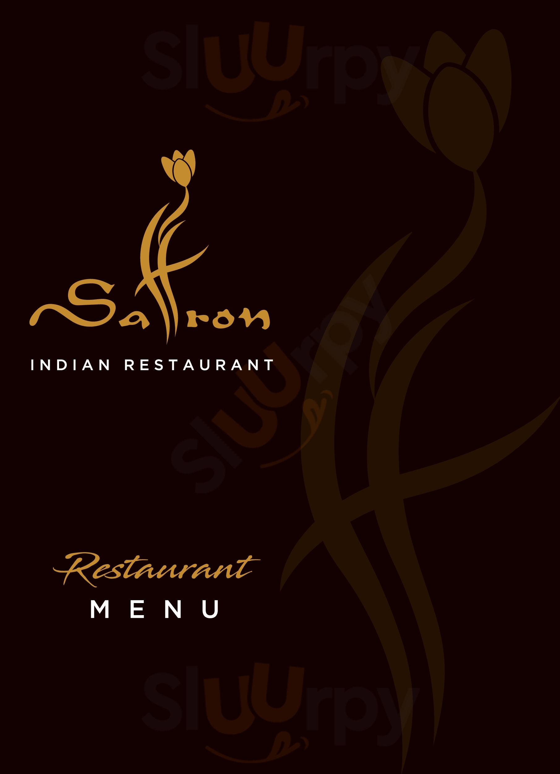 Saffron Boston Menu - 1