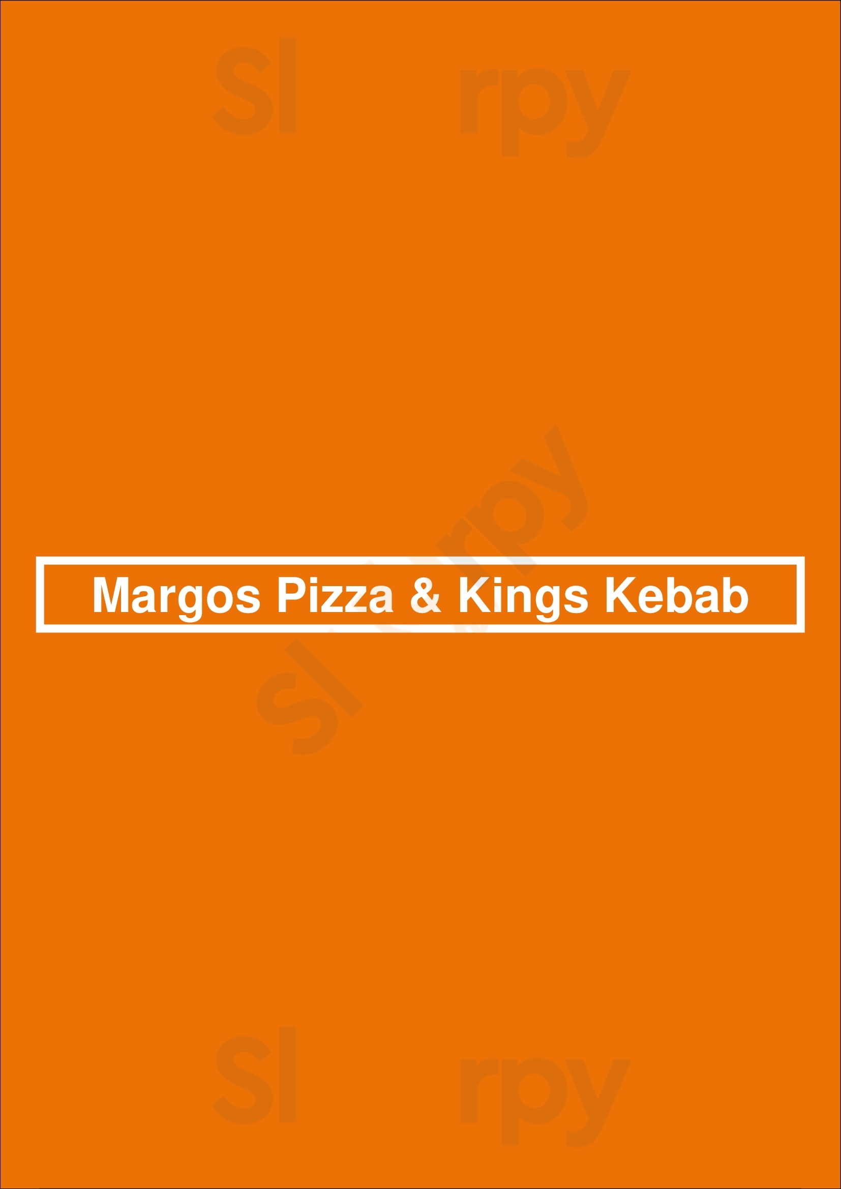 Margos Pizza & Kings Kebab Braintree Menu - 1