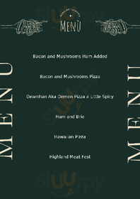 L'incontro Take Away menu
