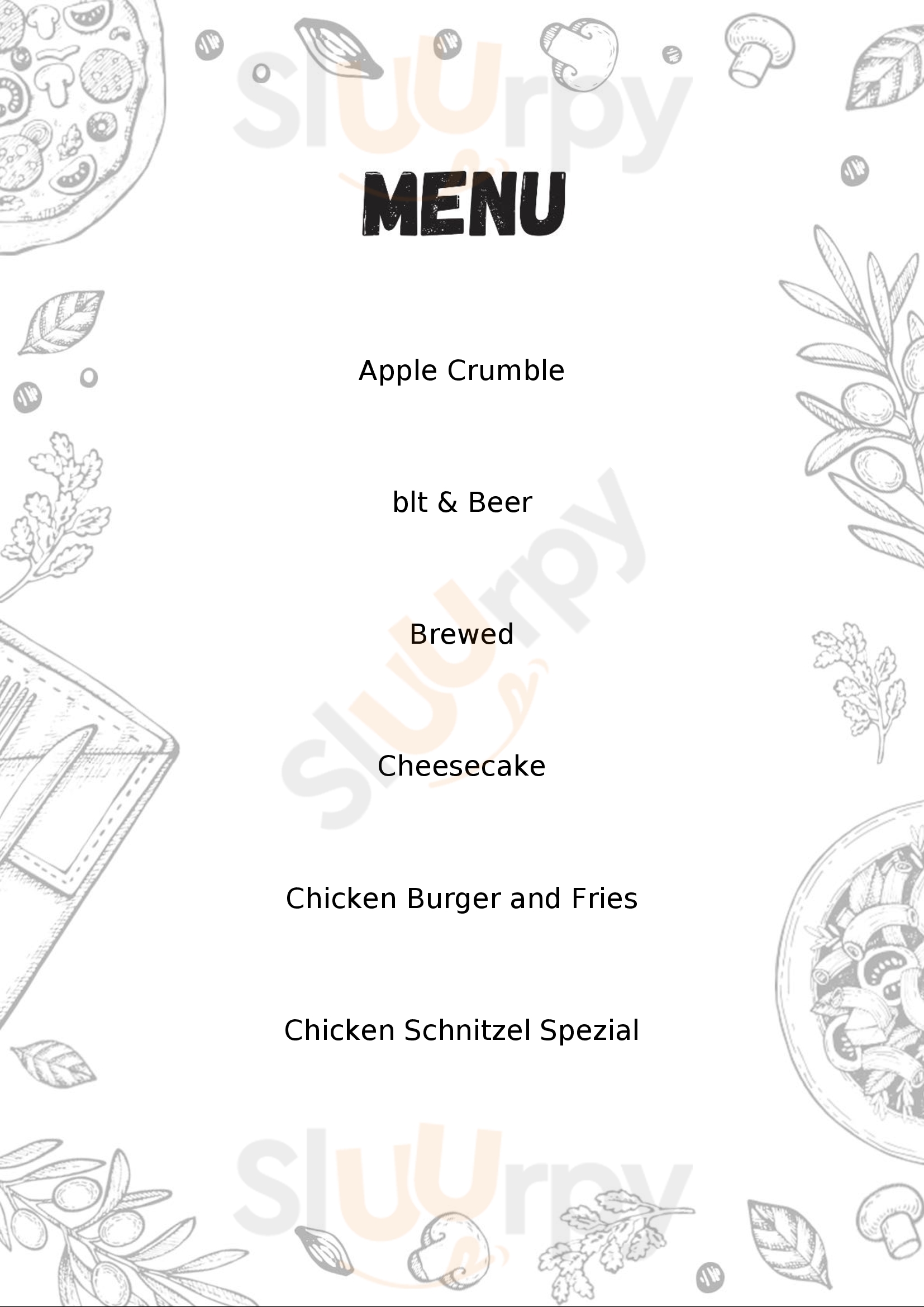 Armadillo's Christchurch Menu - 1