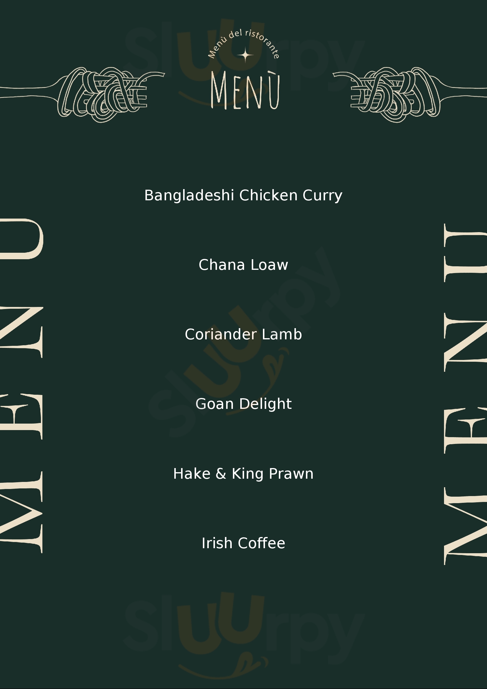 Cafe India Totnes Menu - 1