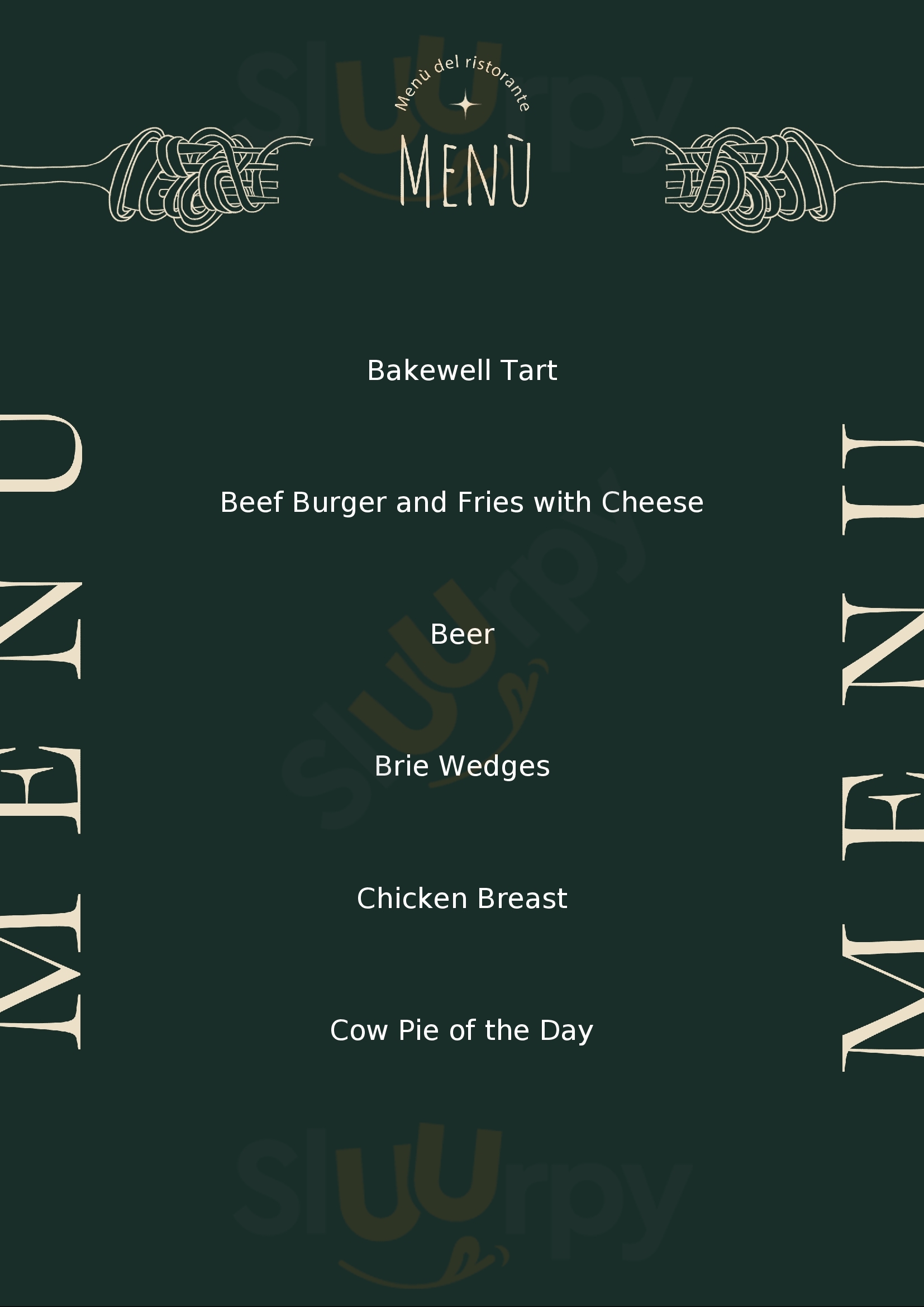 The Royal Yew Workington Menu - 1