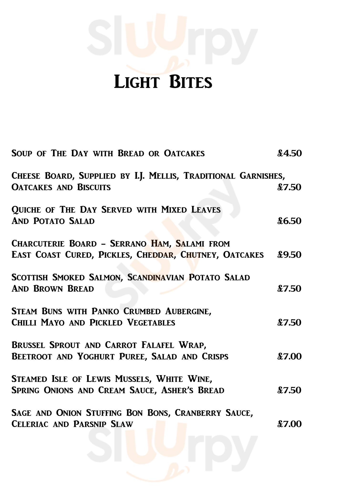 One One Two Wine Bar And Eatery Nairn Menu - 1